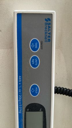 Salter Brecknell Ms 20 Scale Up To 44 Pounds  In Weight 