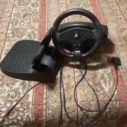 Playstation steering wheel