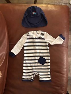 UMELOK Baby Boys One Piece Rashguard Swimsuit with Snap Bottom UPF 50+