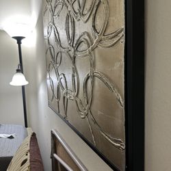 Silver/Bronze 3D Painting