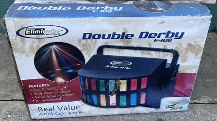 DJ Light Eliminator Double Derby E-108