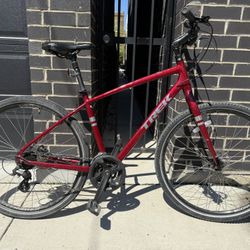 Trek Verve 2 Gen 5 hybrid comfort bike with disc brakes