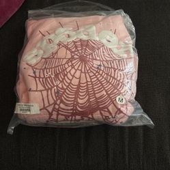 Pink og sp5der hoodie