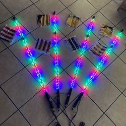 LED Lights Whips