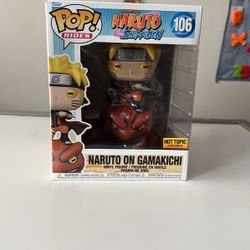 Naruto On Gamakichi Funko Pop