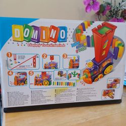 NEW DOMINO Train Building & Stacking Toy Set
