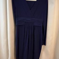 Calvin Klein Navy Blue Women’s Dress, Size 8