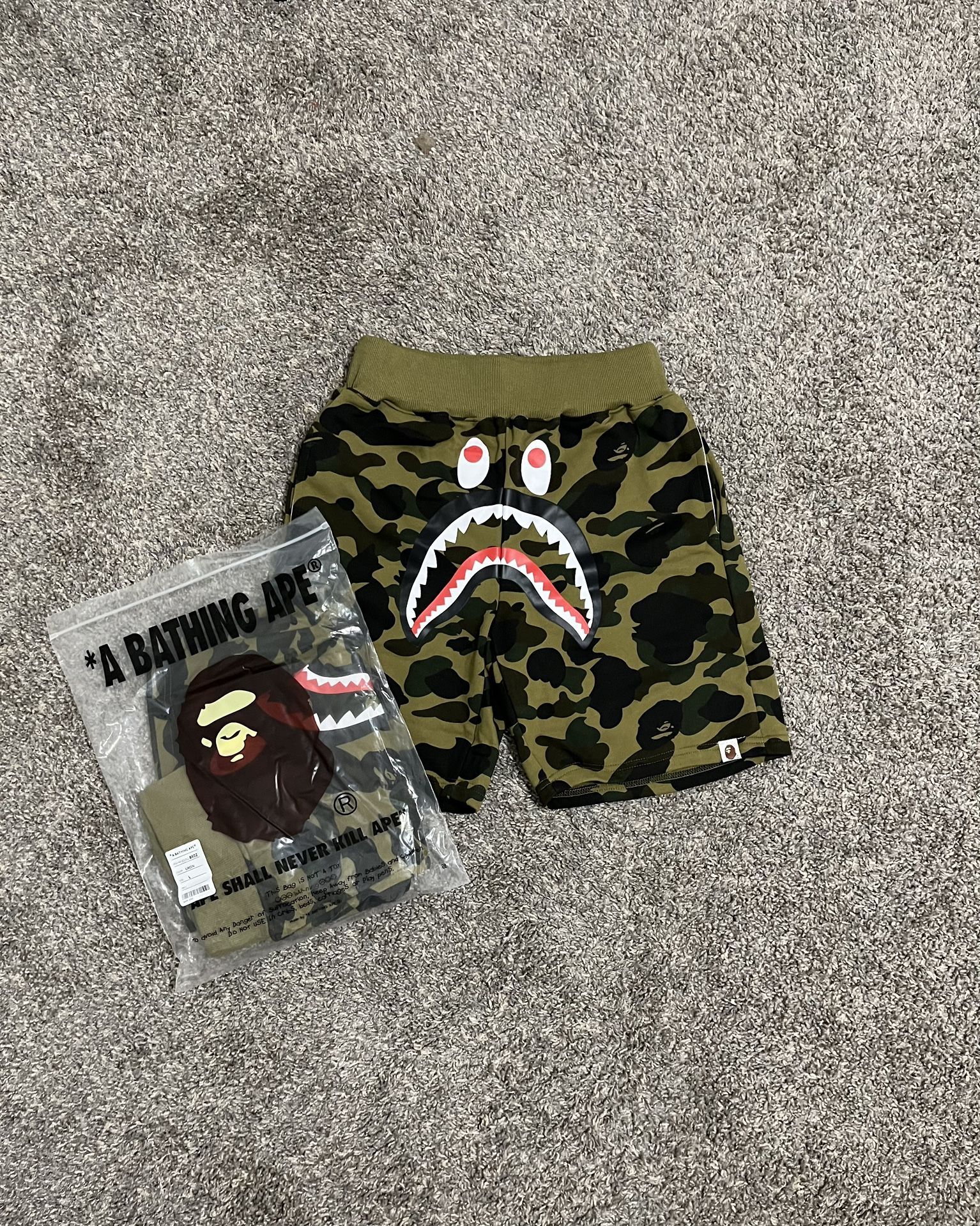 A Bathing Ape Camo Shorts