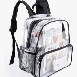 Clear Small Backpack 