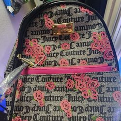 Juicy Couture Pink Bloom Backpack 