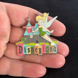 Disneyland Retro Collection Tinker Bell and Sleeping Beauty Castle