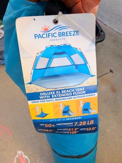 Pacific Breeze Deluxe XL Beach Tent