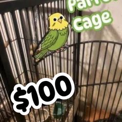 PARROT CAGE