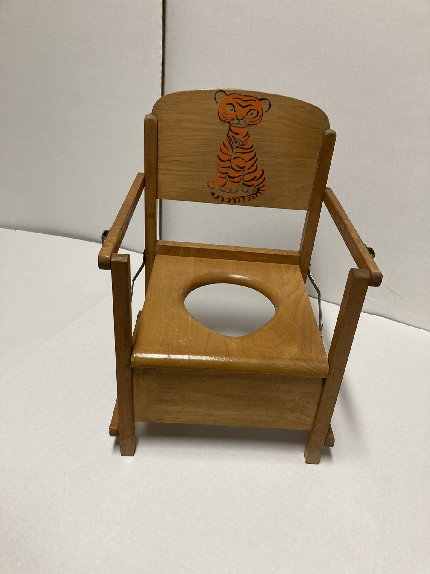 Vintage Woden Potty Chair