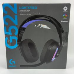 New Logitech G522 Lightspeed Wireless Gaming Headset Black Multi-Platform