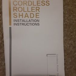 2 Cordless ROLLER SHADES