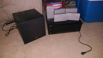 RCA RECEIVER SURROUNDED SOUND