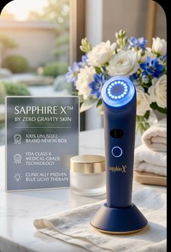 BRAND NEW Zero Gravity Sapphire X™ - Medical-Grade Blue Light Therapy Device