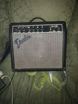 Amp fender front man guitar and other stuff