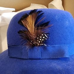 Strata Of London Feathered Hat 👒   