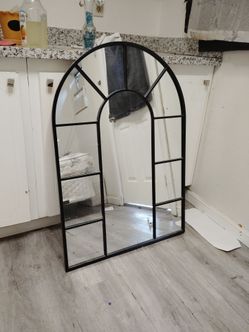 Beautiful metal framed mirror