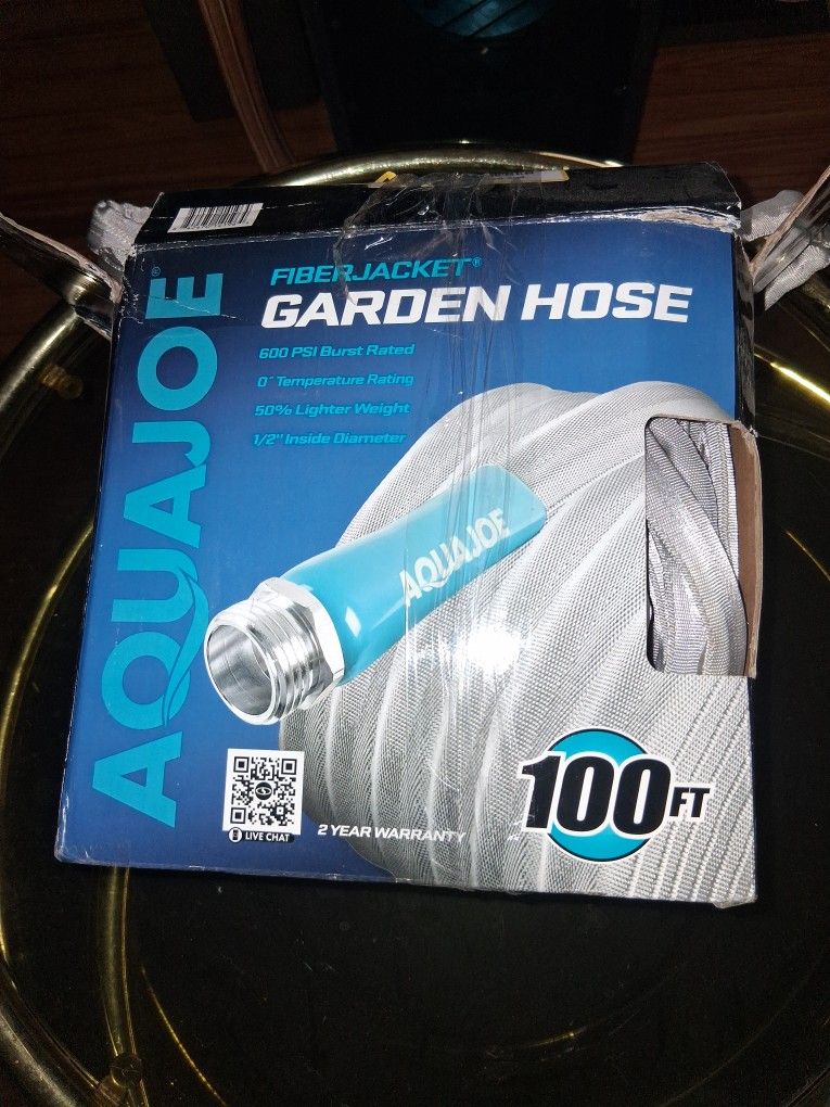 100ft Fiberjacket Water Hose New Condition 