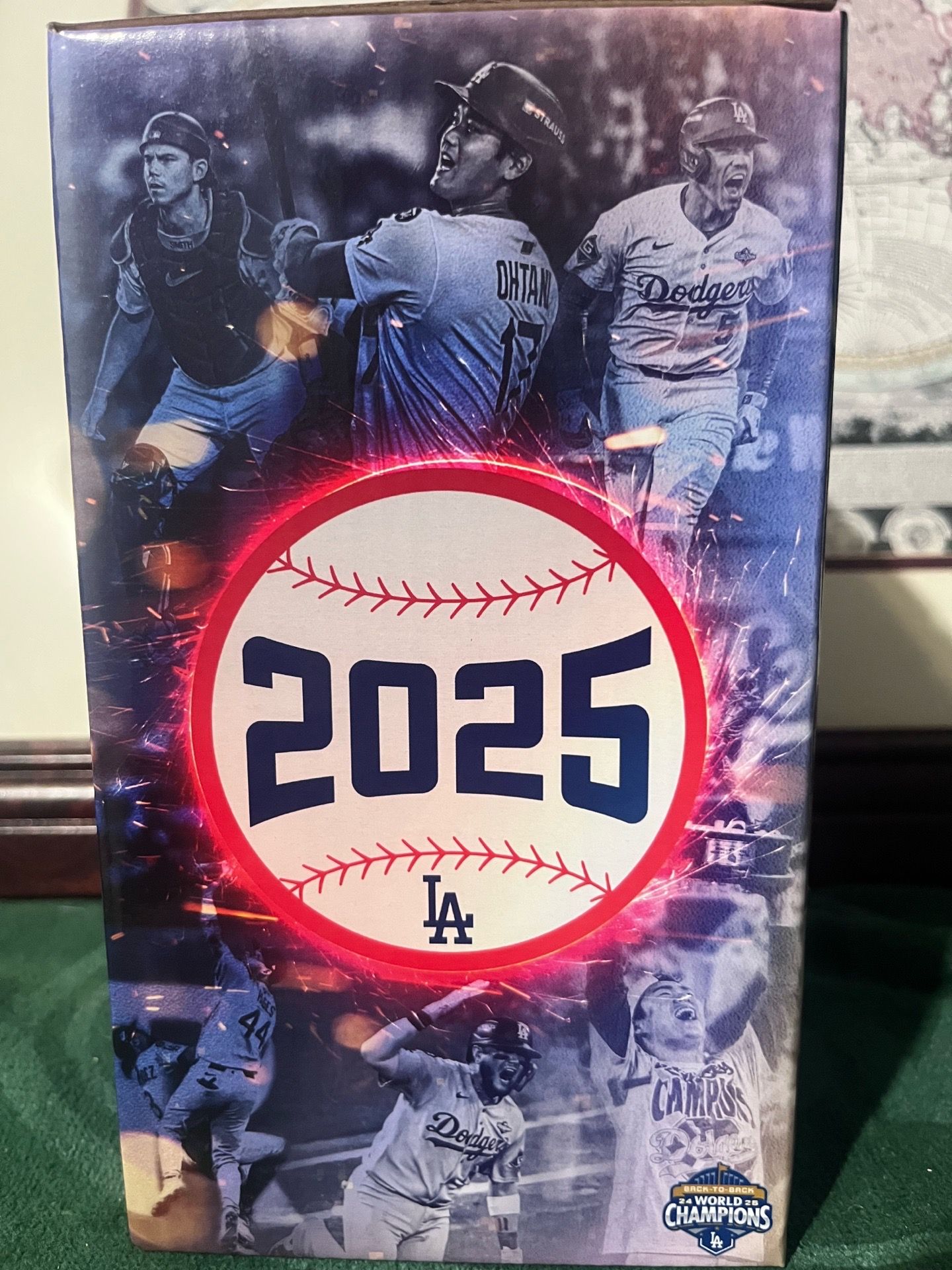 L.A. Dodgers 2025 World Series Championship Replica Trophy SGA 05 