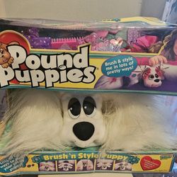 Very Rare Galoob Pound Puppy 1996