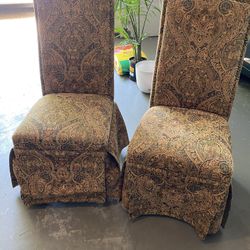 Pair Upholstered Chairs