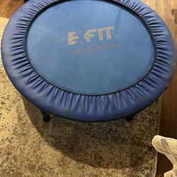 40” EXFIT Mini Trampoline Rebound Exercise Equipment 