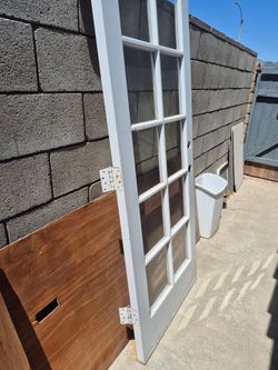 32" door with 10 glass
