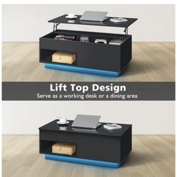 Modern Coffee Table with Lift Top