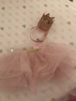Princess newborn prop