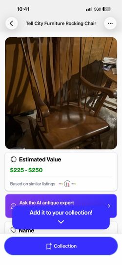Vintage rocking chair