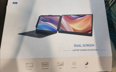14 inch dual screen extension for laptop