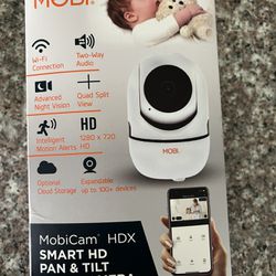 Baby Camera/ MOBI HDX Smart HD Pan& Tilt Wi-Fi Camera 