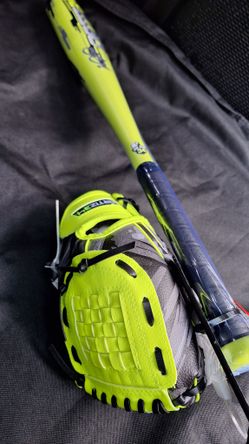 T-Ball Bat And Glove