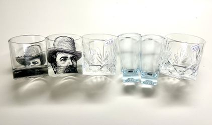Set of Assorted Glasses/Shot Glasses
