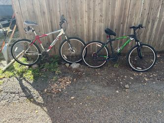 Trek and Schwinn Mountain Bikes – Set of 2