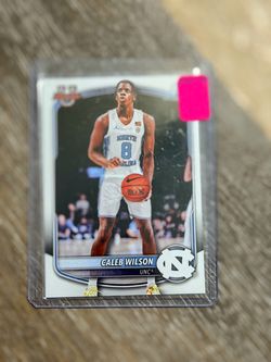 Caleb Wilson UNC Basketball Trading Card