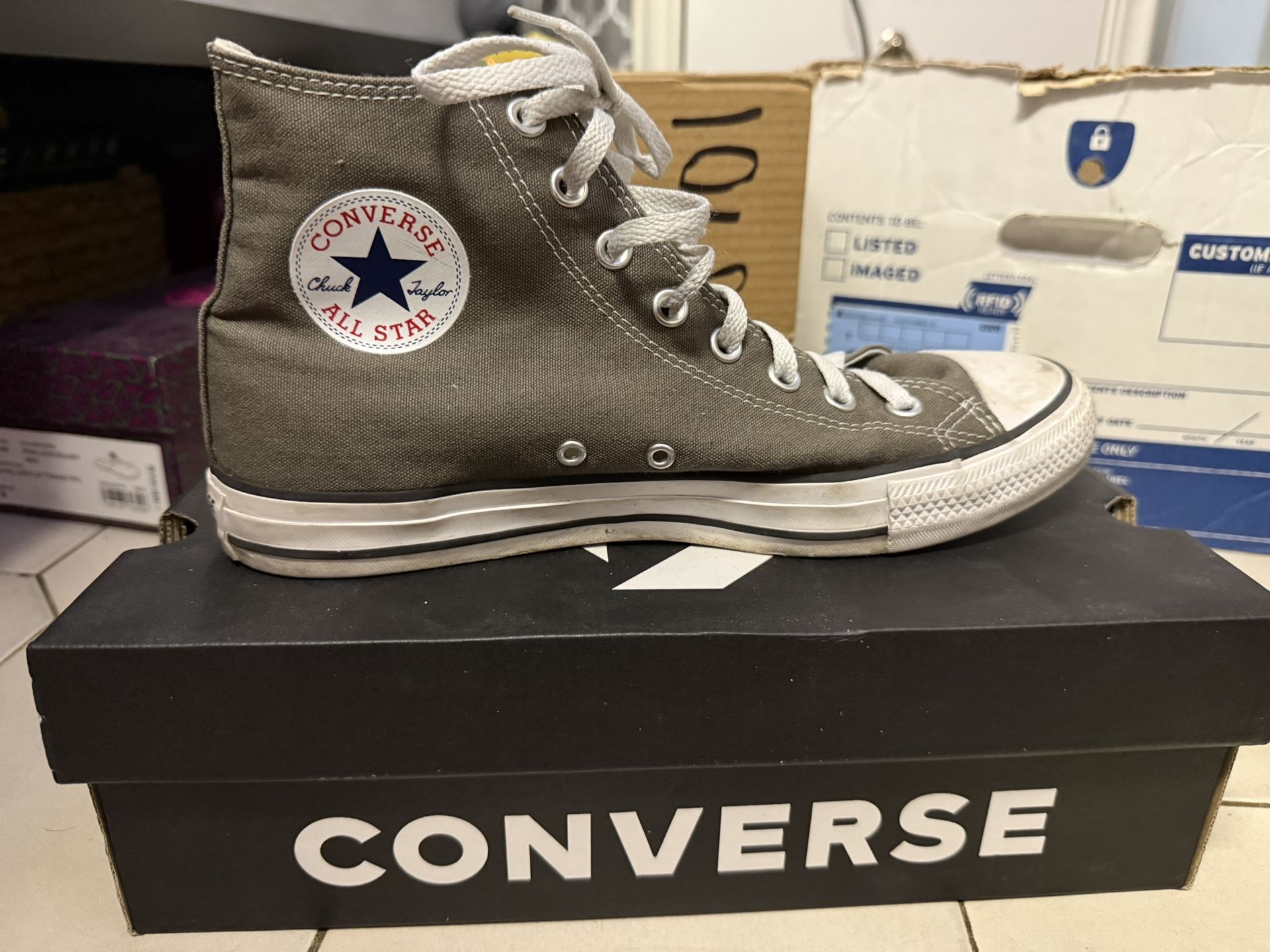 Converse All star High Tops Gray