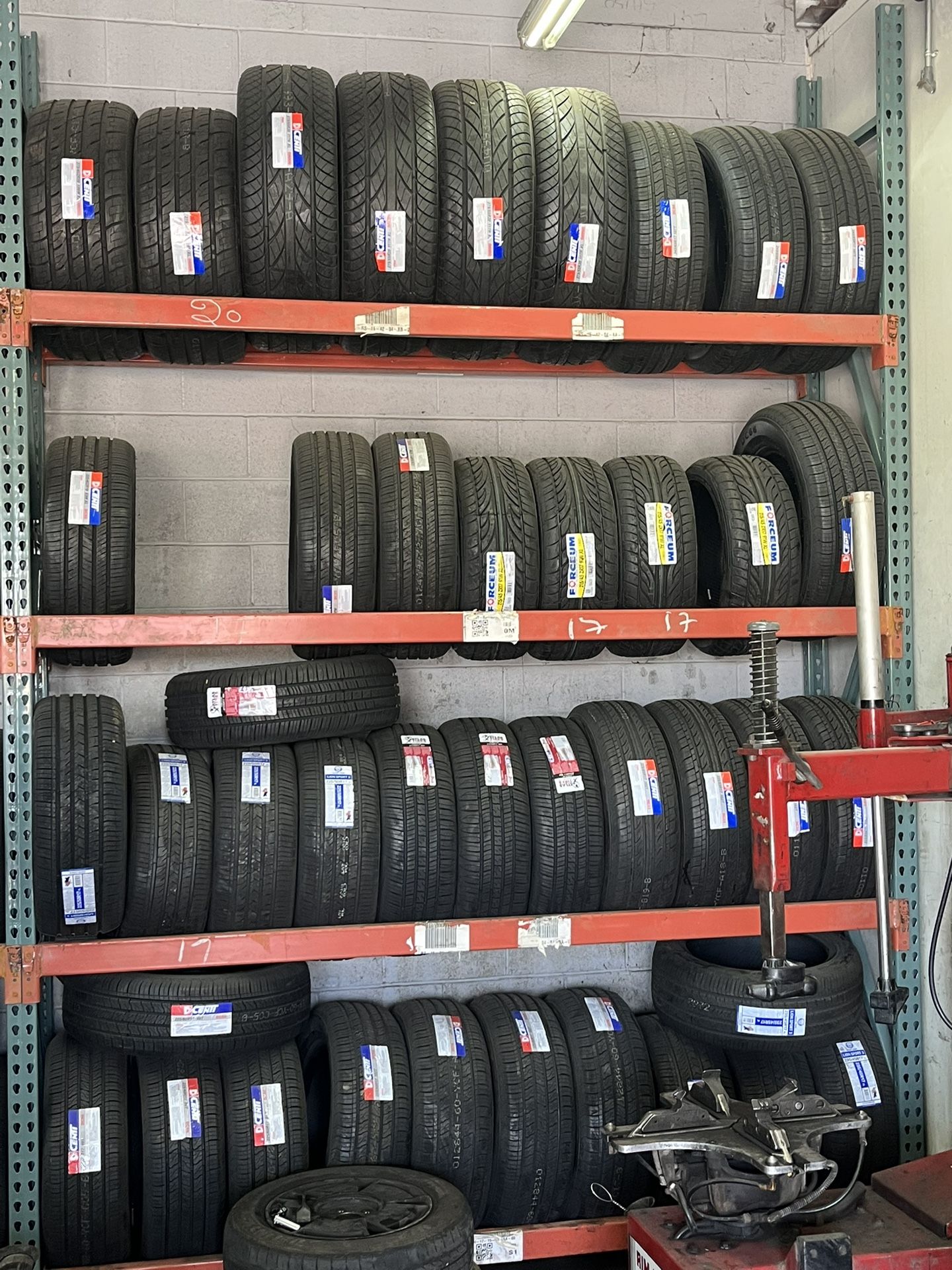 245-45R20 SET OF 4 Brand New Tires Install