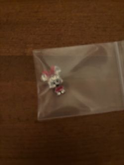 Minnie Mouse charm for bracelet
