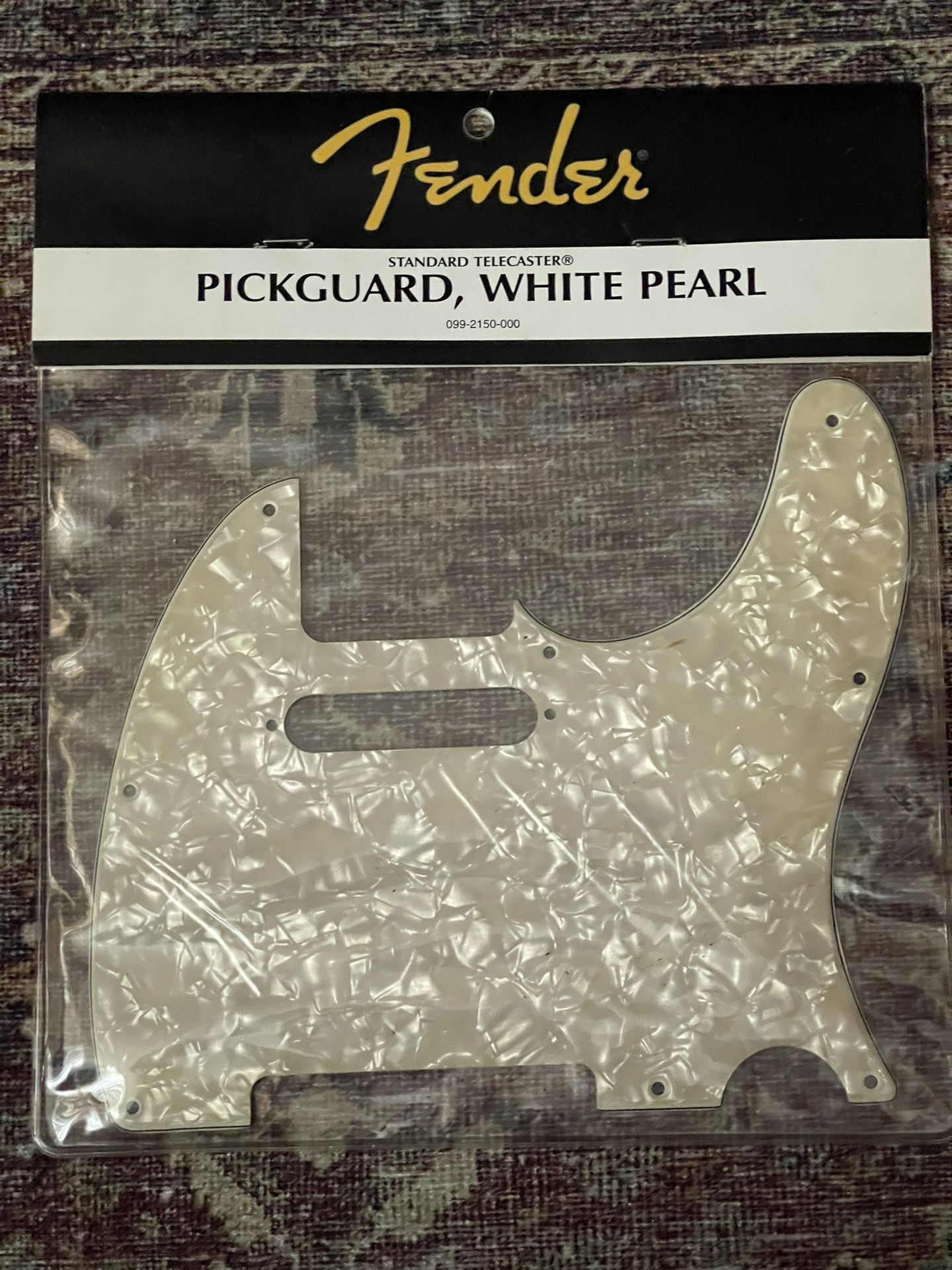 Fender Telecaster PICKGUARD - White Pearl