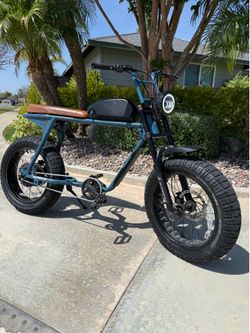 Super 73 s2 Hudson Blue (1700 miles) ——NO TRADES—-