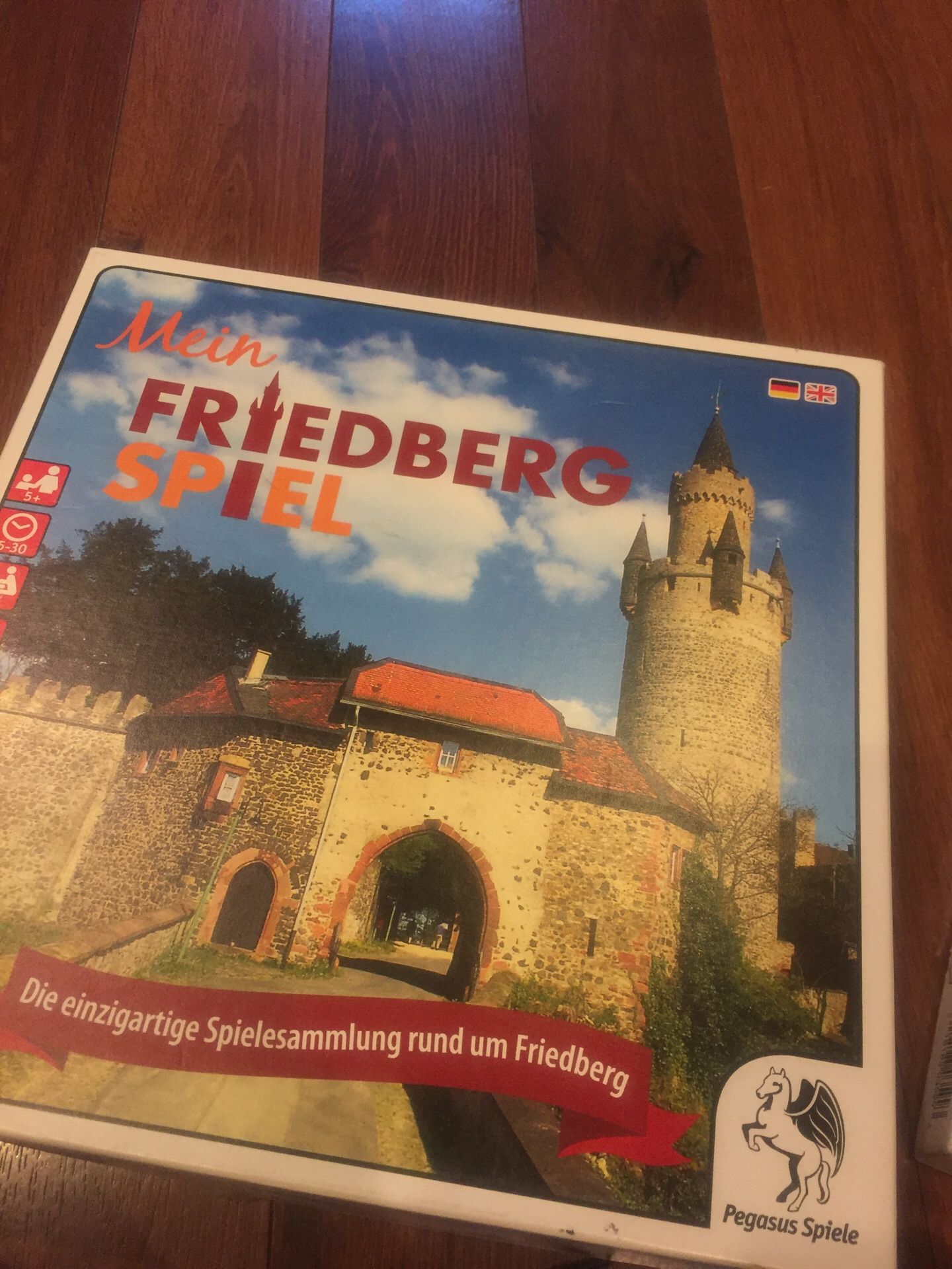 New in box friedberg Speil puzzle game - British / German