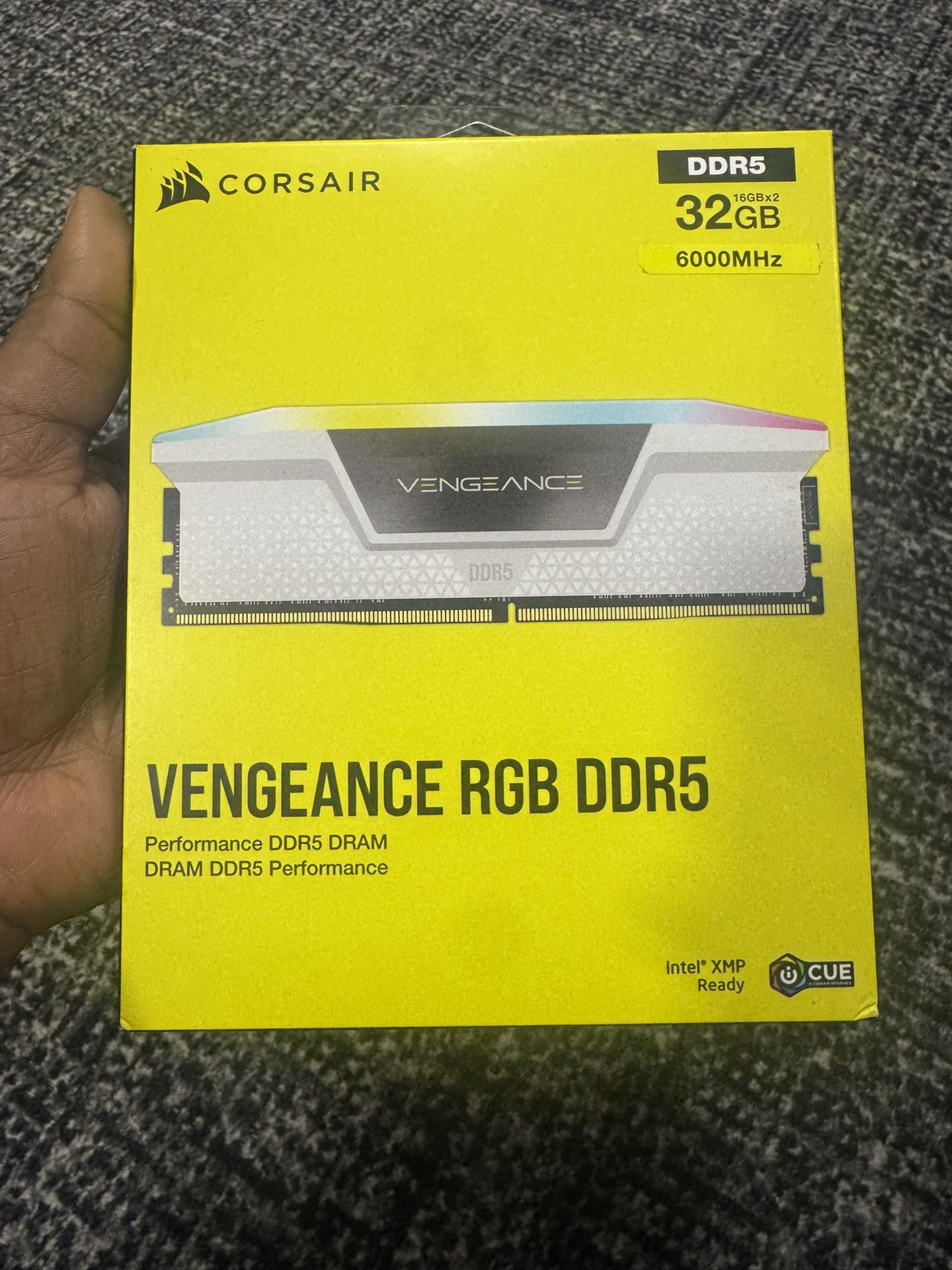 Cosair Vengeance Rgb Ddr5 32gb White