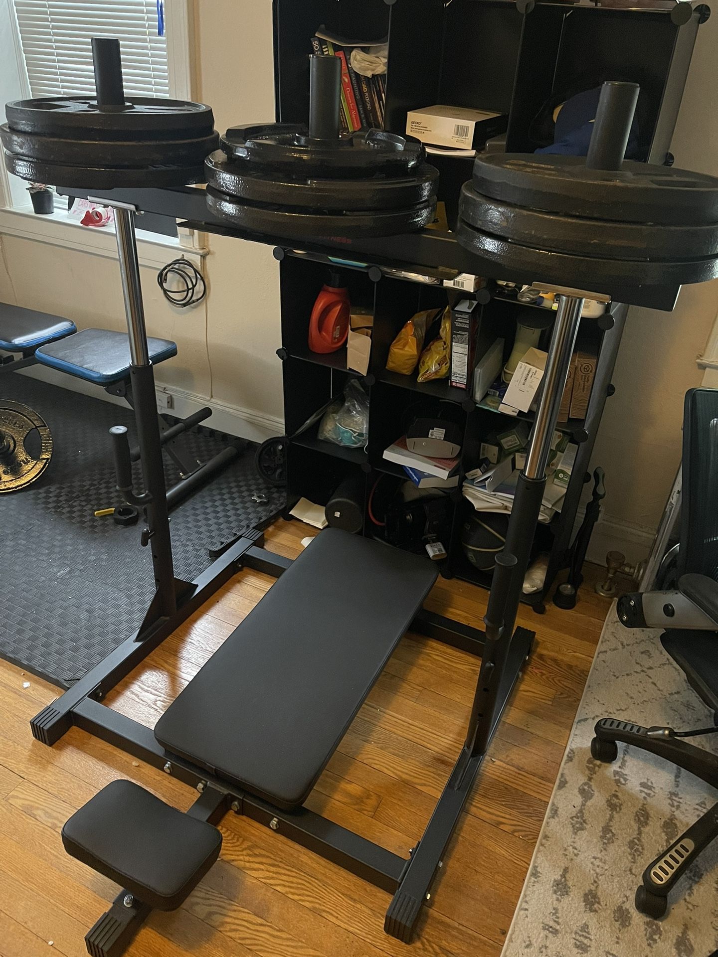 Titan Fitness Vertical Leg Press Machine