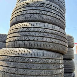 255 45 20 Tires Con 80% De Vida Las 4 De La Marca CONTINENTAL 