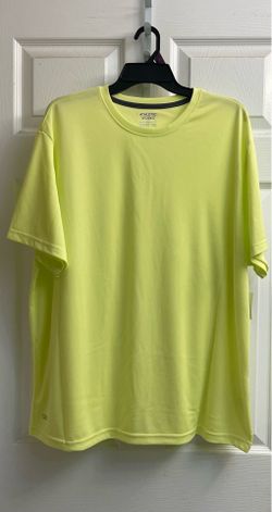 Brand new Men’s neon yellow core mesh active tee size 2XL